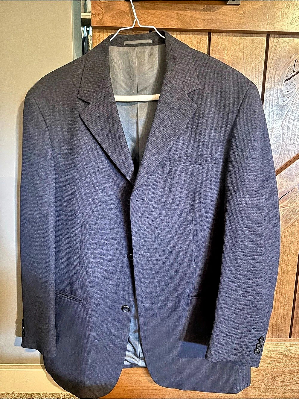 Soft Casual Men's Blue Sport Coat Like New
